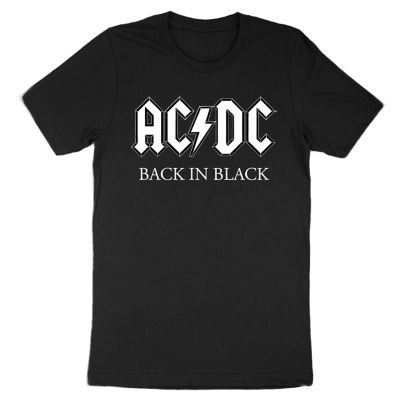 Image showing  Men's Back in Black Tour T-Shirt