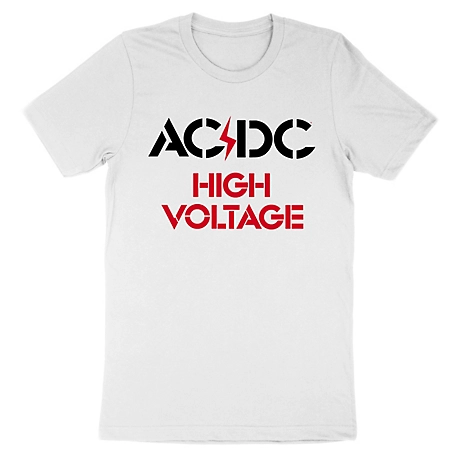 ACDC Men's High Voltage Text T-Shirt