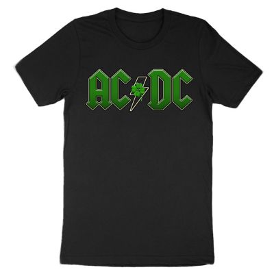 ACDC Men's Shamrock Bolt T-Shirt