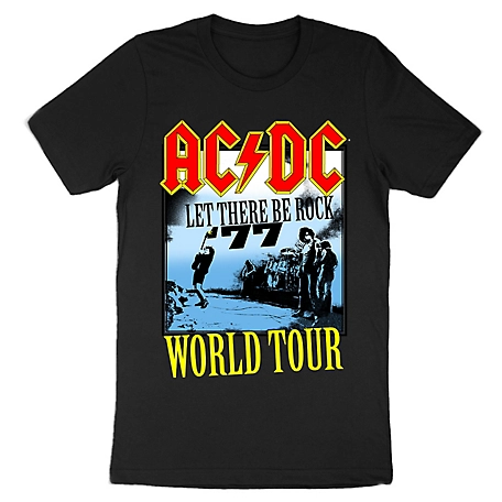 ACDC Men's Let There Be Rock Tour T-Shirt