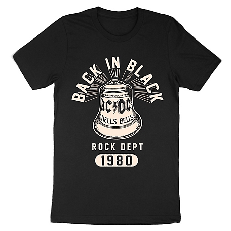 ACDC Men's Back in Black Bells T-Shirt