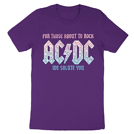 ACDC Men's Floral Logo T-Shirt