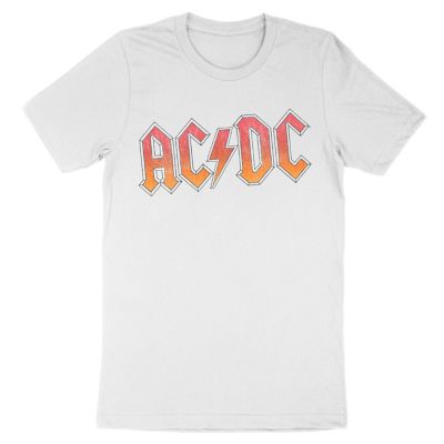 ACDC Men's Back in Black Text T-Shirt