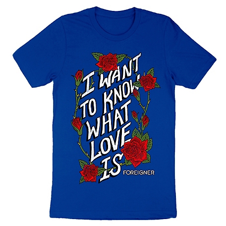 Foreigner Men's I Want to Know What Love Is T-Shirt