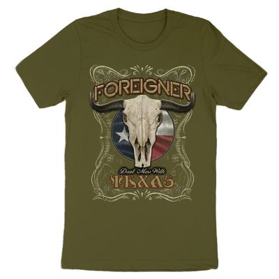 Foreigner Men's Don't Mess with Texas T-Shirt