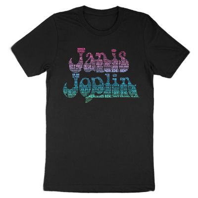 Janis Joplin Men's Logo T-Shirt