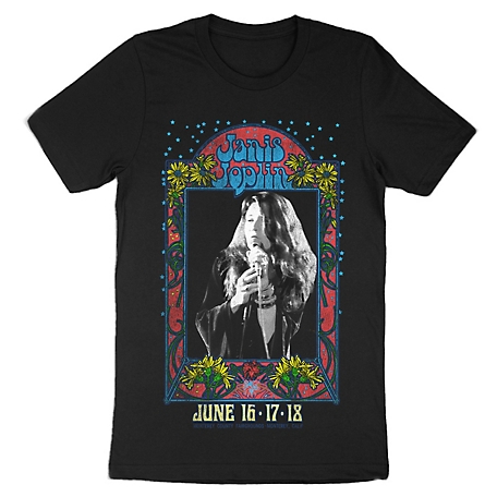 Janis Joplin Men's At Monterey T-Shirt