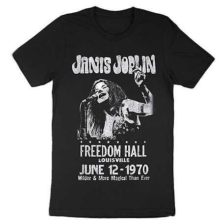 Janis Joplin Men's Freedom Hall T-Shirt