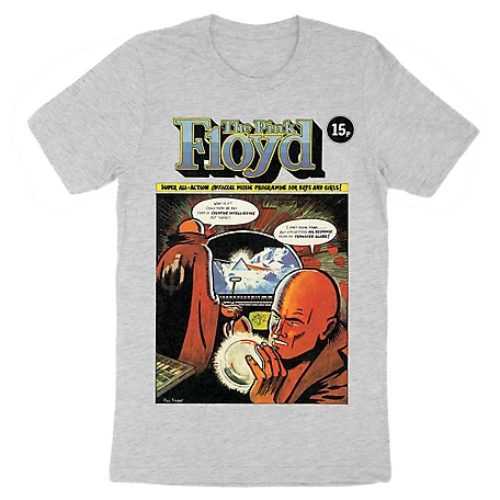 Pink Floyd Men's UK Comic T-Shirt