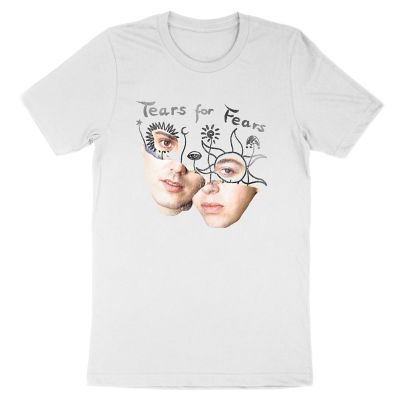 Tears for Fears Men's Face Collage T-Shirt