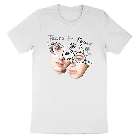 Tears for Fears Men's Face Collage T-Shirt