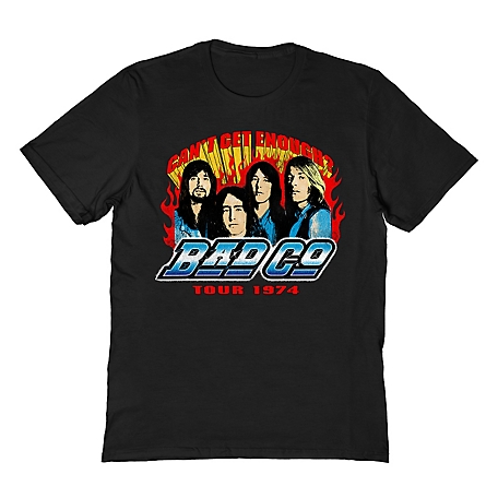 Bad Company Men's Cant Get Enough Tour 74 T-Shirt
