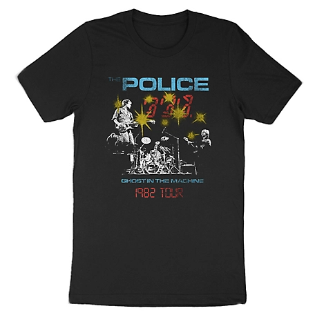 The Police Men's Ghost in the Machine-Tour T-Shirt