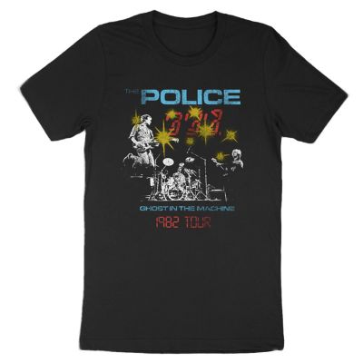 The Police Men's Ghost in the Machine-Tour T-Shirt