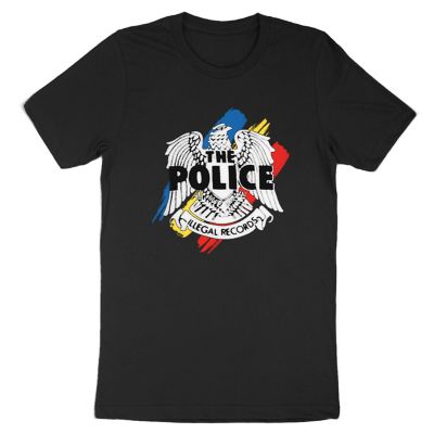 The Police Men's Illegal Records T-Shirt