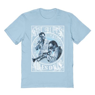 Miles Davis Men's Filigree Blues T-Shirt