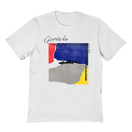 Genesis Men's Abacab T-Shirt, White