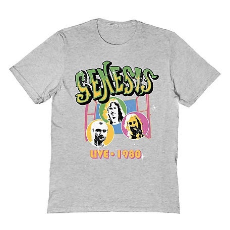 Genesis Men's Live 1980 T-Shirt