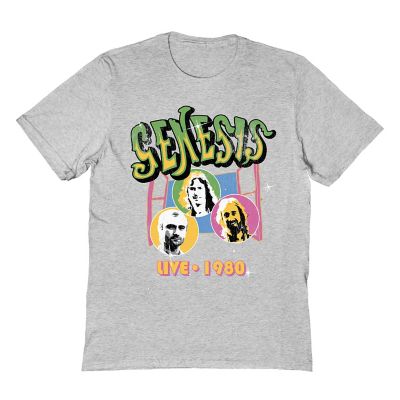 Genesis Men's Live 1980 T-Shirt, XL,Sport Grey at Tractor Supply Co