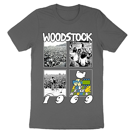 Woodstock Men's Poster Panel T-Shirt