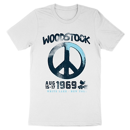 Woodstock Men's Peace Aug 1969 T-Shirt