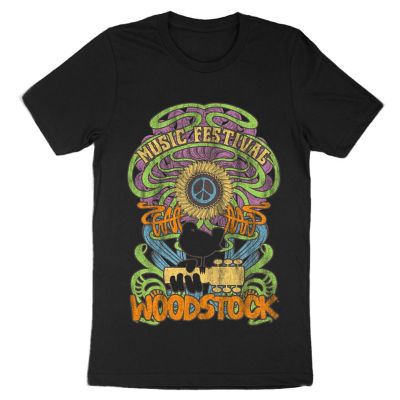 Image showing 0 th Woodstock Men's Vintage Music Festival T-Shirt