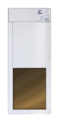 High Tech Pet Large Power Pet Door for Door Installations - Wi-Fi Smartphone Controlled, PX2-WF