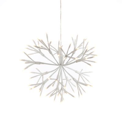 Everlasting Glow 11.8 in. LED Pre-Lit Starburst Hanging Lights