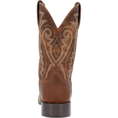 Image showing  Men's Westward Square Toe Full-Grain Leather Western Boots, 11 in.