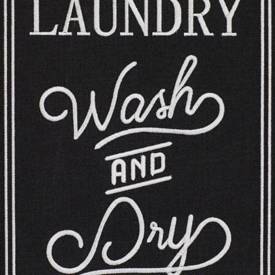 Image showing  Black Wood Farmhouse Words and Text Wall Decor, 13 in., 16 in., 2 pc.