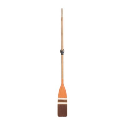 Image showing  Wood Coastal Paddle Wall Decor, 6 in. x 2 in. x 61 in., Brown