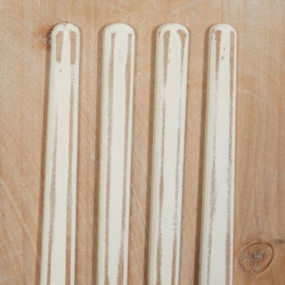 Image showing  Brown Wood Farmhouse Abstract Fork and Spoon Wall Decor, 2 pc.