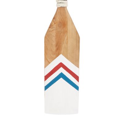 Image showing  Wood Coastal Paddle Wall Decor, 7 in. x 2 in. x 58 in., Gray