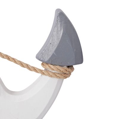 Image showing  White Wood Coastal People Wall Decor, 12 in. x 23 in.