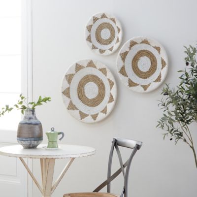 Harper & Willow Cotton Bohemian Abstract Wall Decor, 3 pc.