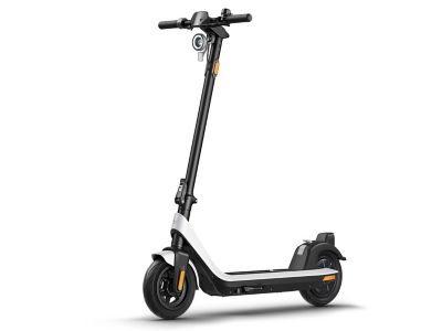 NIU KQi2 Adults' Pro Foldable Electric Scooter, Black/White, 46 in. x 6 in. x 48 in.