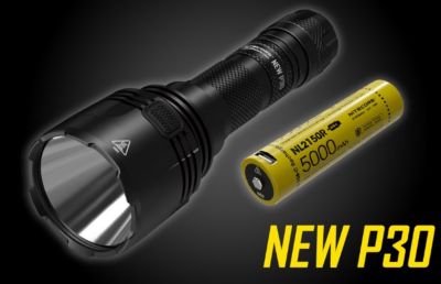 Image showing  1,000-Lumen NEW P30 676 Yard Long Throw Hunting Flashlight