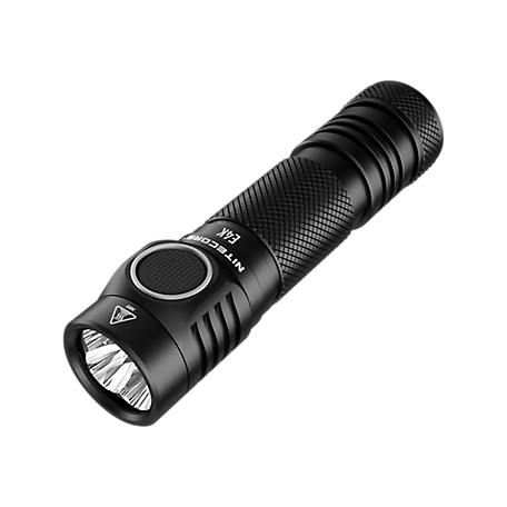 Nitecore E4K 4,400-Lumen EDC Flashlight with USB-C Rechargeable Battery, FL-NITE-E4K