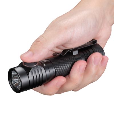Image showing 8 th Nitecore 4,400-Lumen E4K EDC Flashlight with USB-C Rechargeable Battery