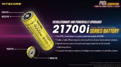 Image showing 5 th Nitecore 1,800-Lumen P10i USB-C Rechargeable Flashlight