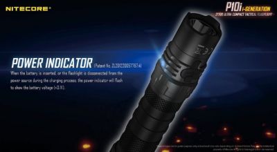 Image showing 6 th Nitecore 1,800-Lumen P10i USB-C Rechargeable Flashlight