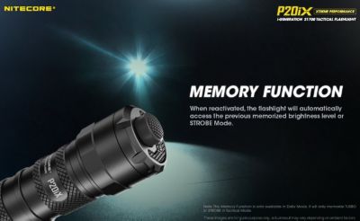 Image showing 6 th Nitecore 4,000-Lumen P20iX USB-C Rechargeable Flashlight