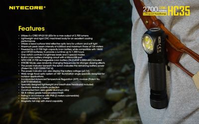 Image showing 13 th Nitecore 2,700-Lumen USB Rechargeable Headlamp