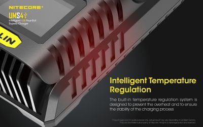 Image showing 8 th Nitecore 5V UMS4 Intelligent USB 4-Slot Superb Battery Charger