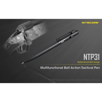 Image showing  NTP31 Bolt Action Tactical Pen