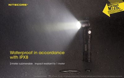 Image showing 5 th Nitecore 1,000 Lumen MT21C 90 Degree Adjustable Flashlight with USB Rechargeable Battery