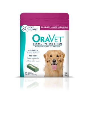 OraVet Dental Chews Dog, Large, 30 ct.