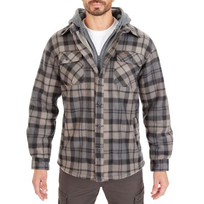 Smith's Workwear Sherpa-Lined Microfleece Shirt Jacket