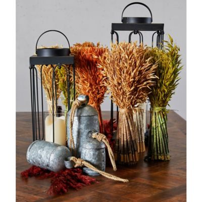 Image showing 5 th Harper & Willow Metal Rustic Abstract Decorative Cow Bells, Gray, 3 pc.