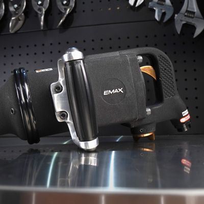 Image showing  1 in. Drive 1,400 ft.-lb. Pneumatic Industrial-Duty Single-Hammer High-Torque Impact Wrench with Ergonomic Grip